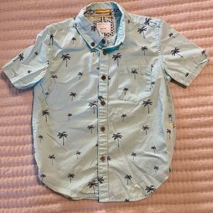 Cactus Boys Button down shirt size 4